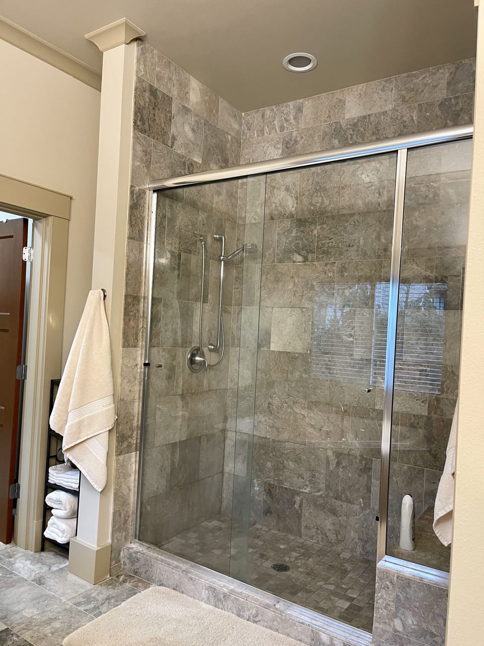 Master bathroom shower 
