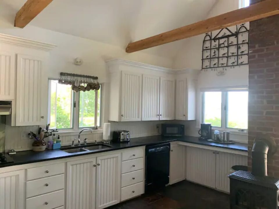 Chef's kitchen with radiant floors