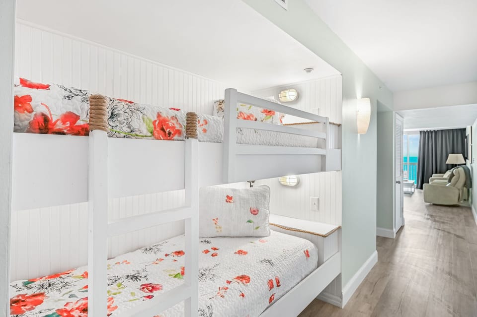 Builtin bunk beds