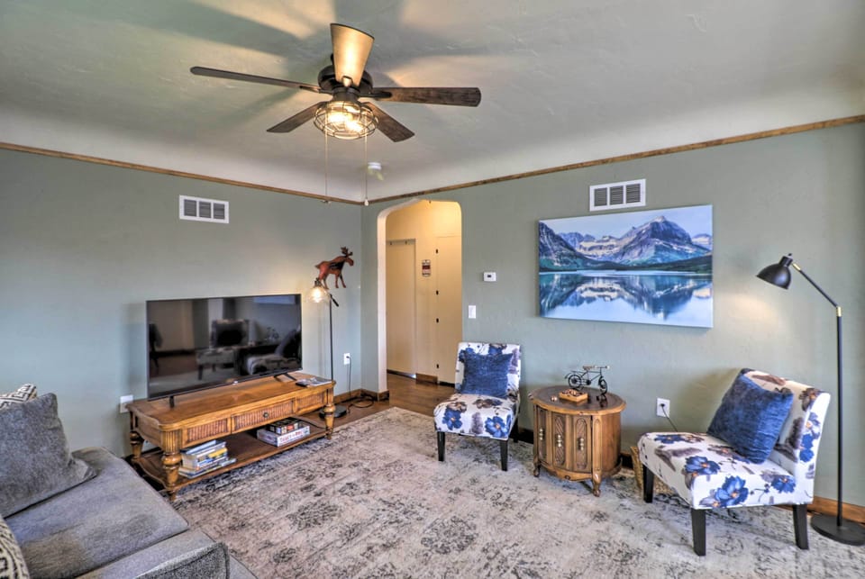 Kalispell Vacation Rental | 2BR | 1BA | Single Story | Stairs Required
