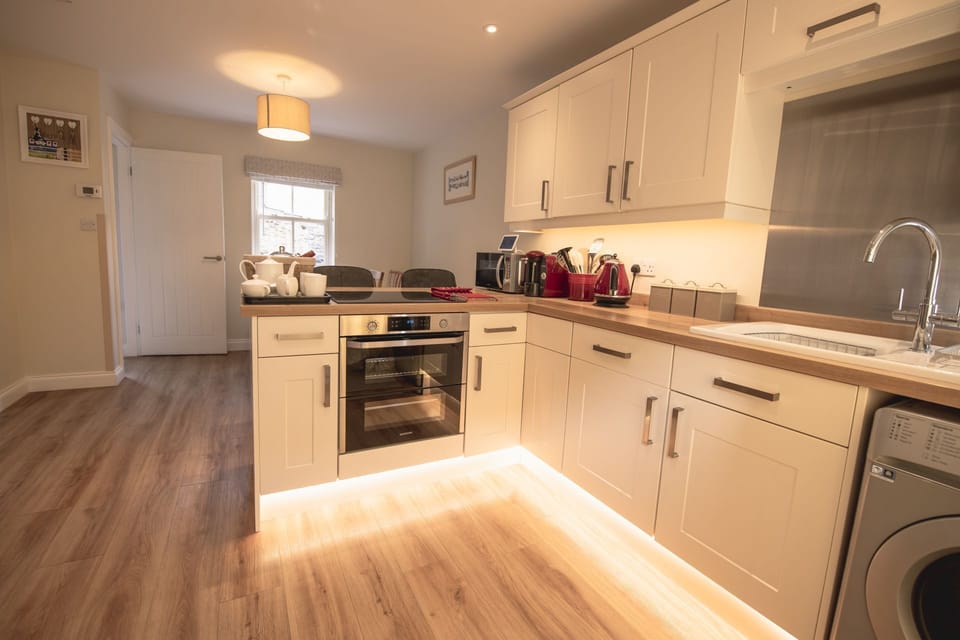 Ground floor: Spacious open-plan kitchen and dining area