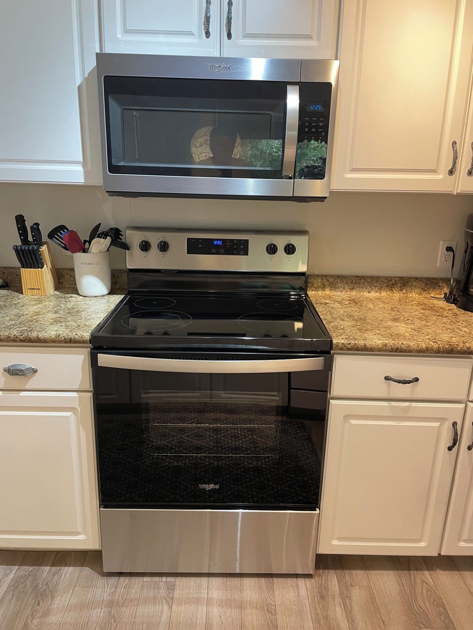 New Stainless Steel Range & MW