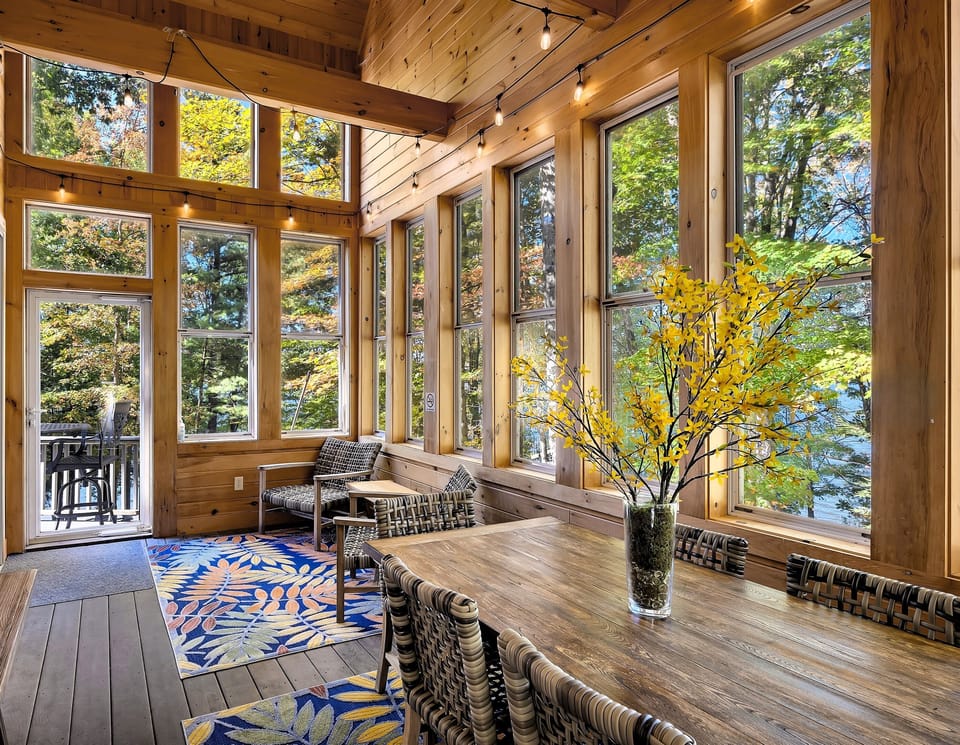 Sunroom in Main House
