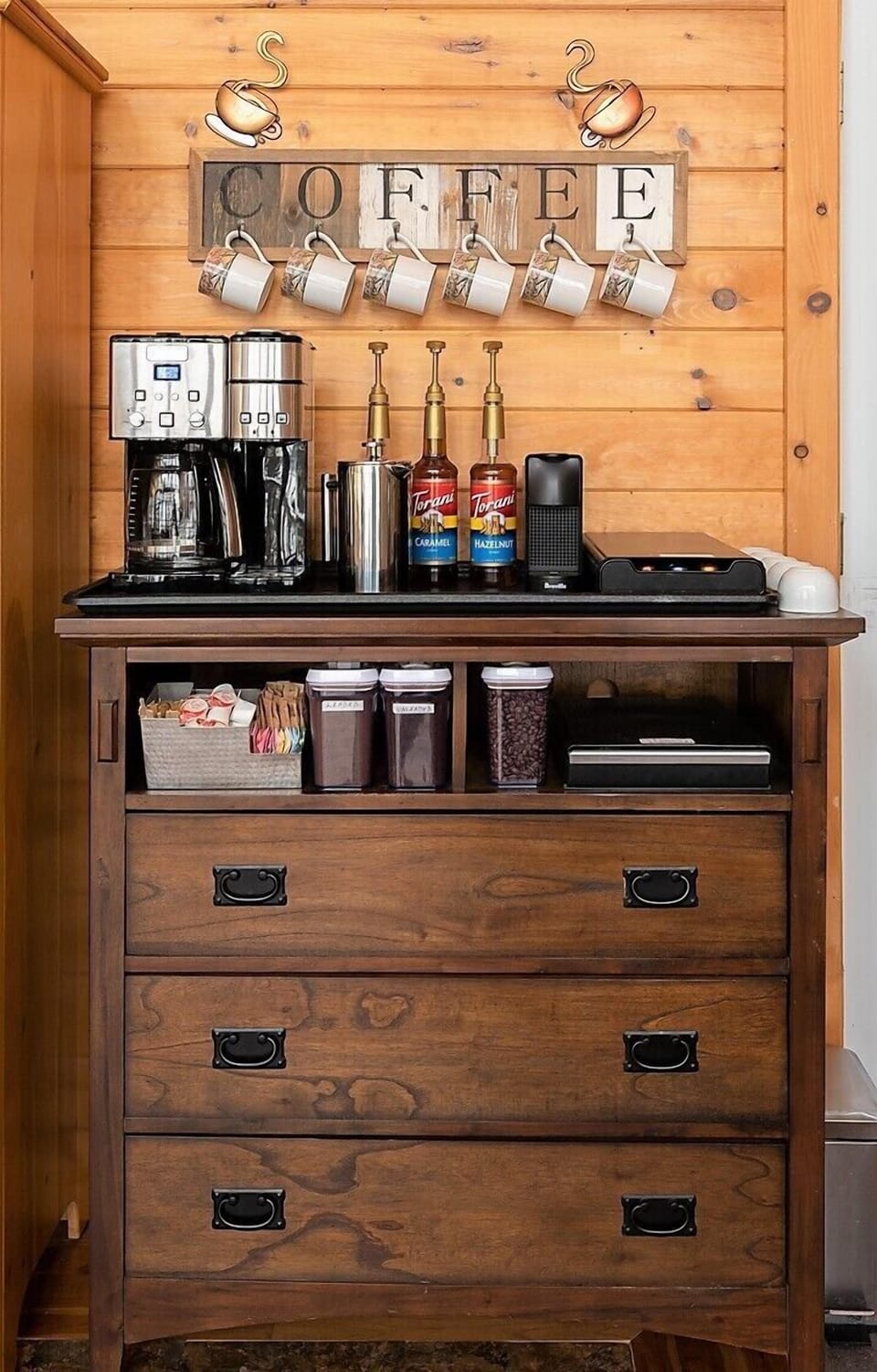 Coffee Options! Plus Tea! Plus Hot Choclate!