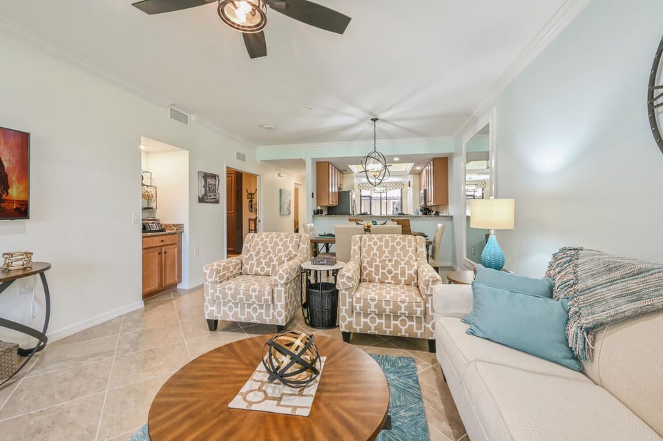 Living Room into Kitchen
