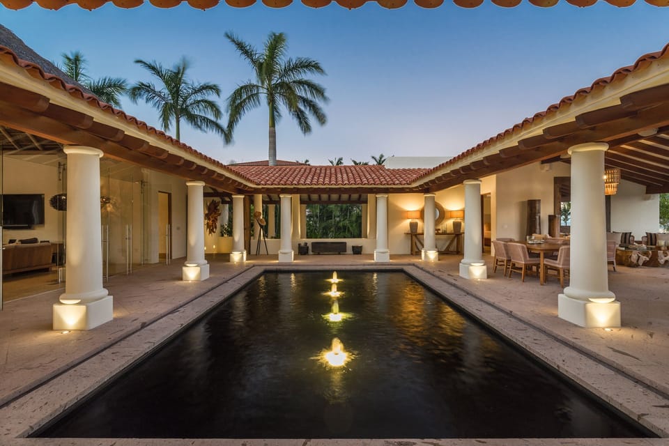 Courtyard Fountain View
