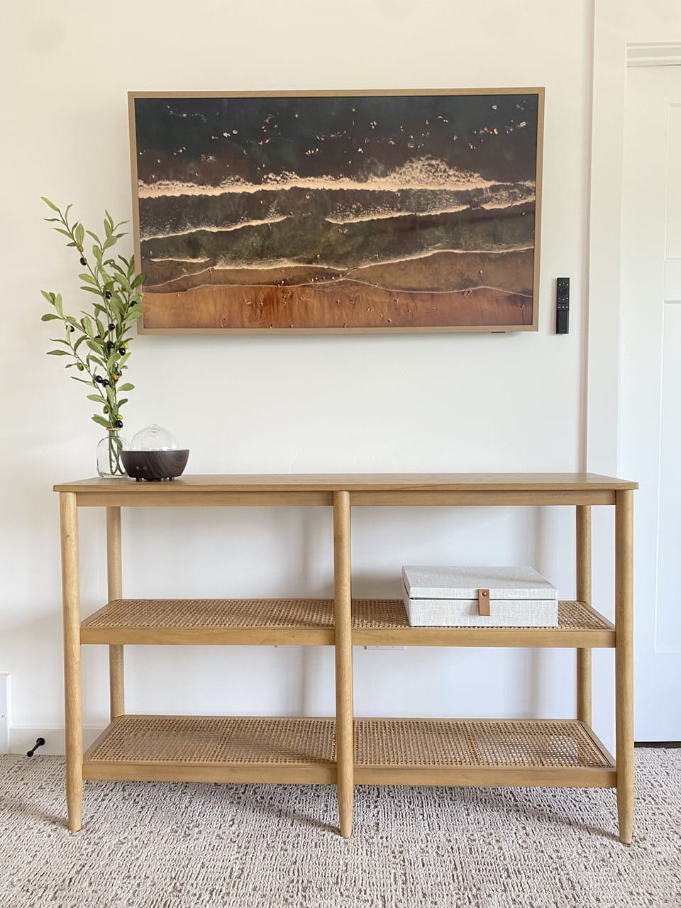 State of the art Samsung art-frame TV