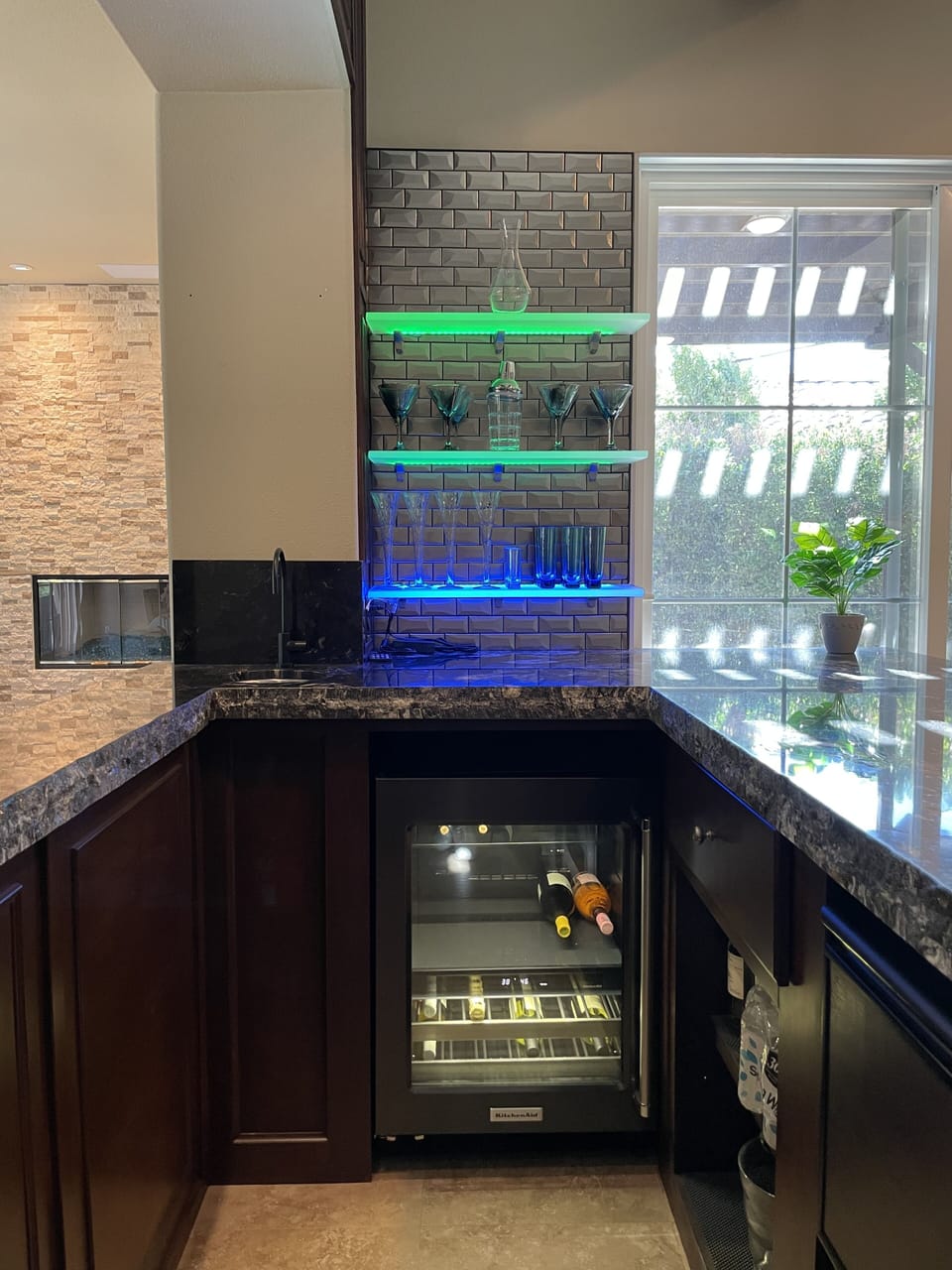 Beverage refrigerator and ice maker
