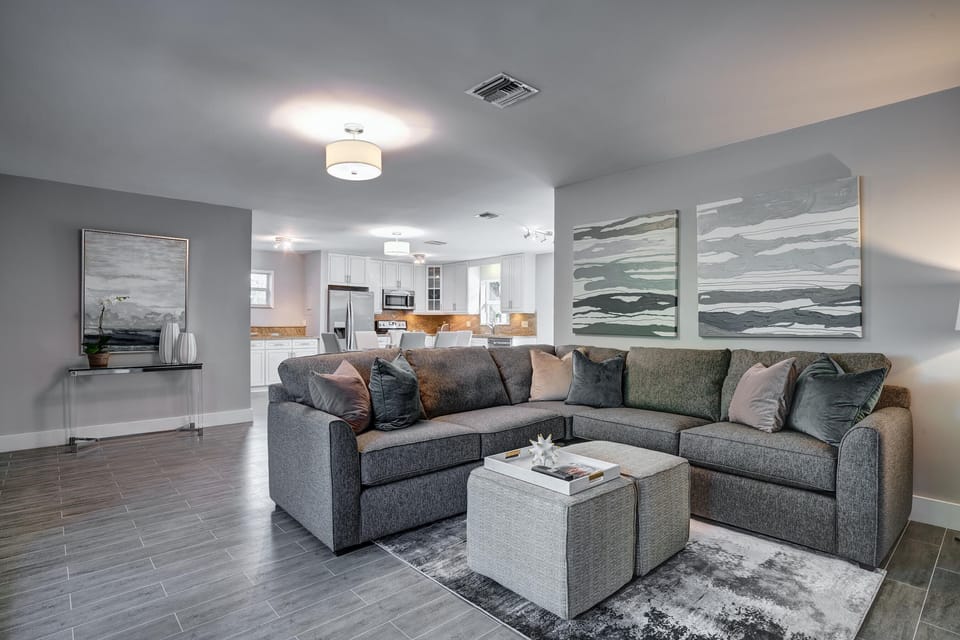 spacious but cozy living room
