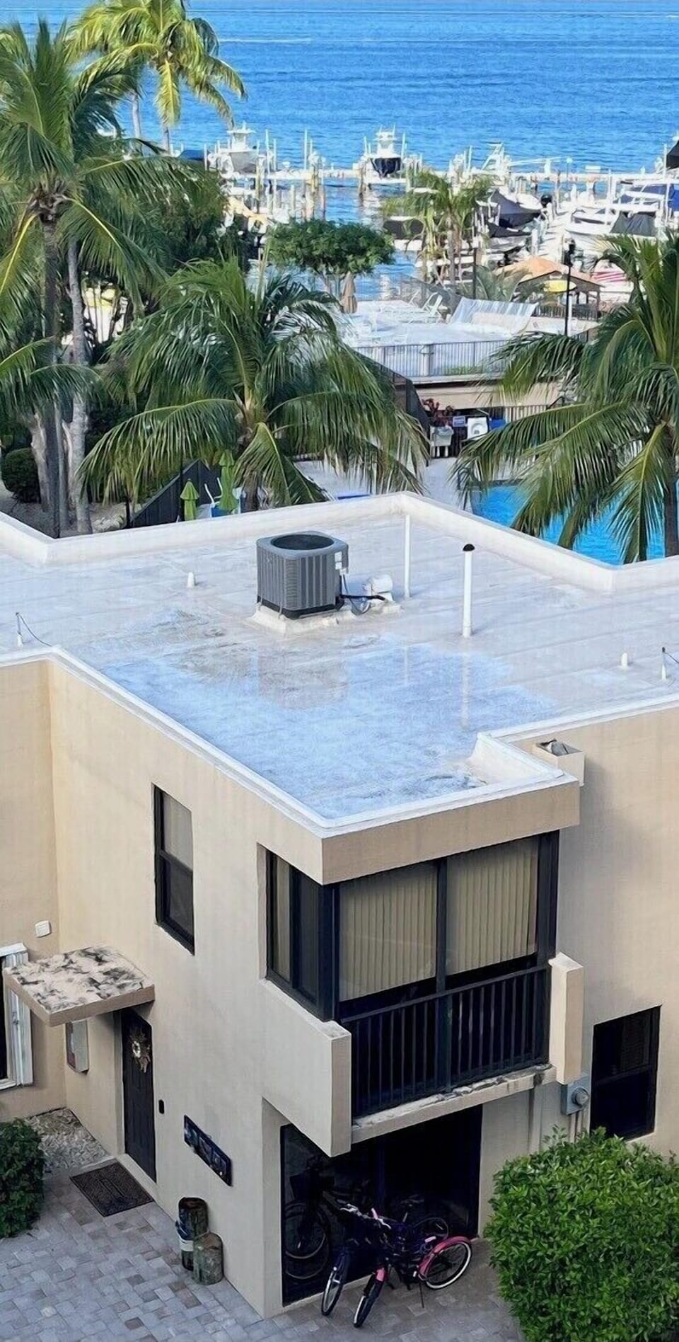 Perfectly situated with pool behind unit 
