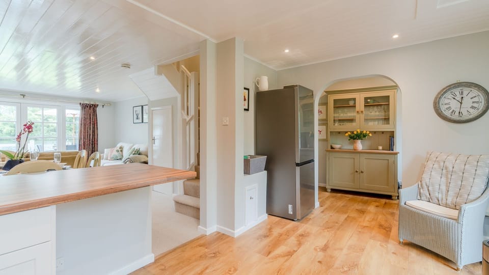 Entrance to kitchen, Mayfly Lake Lodge, Bolthole Retreats
