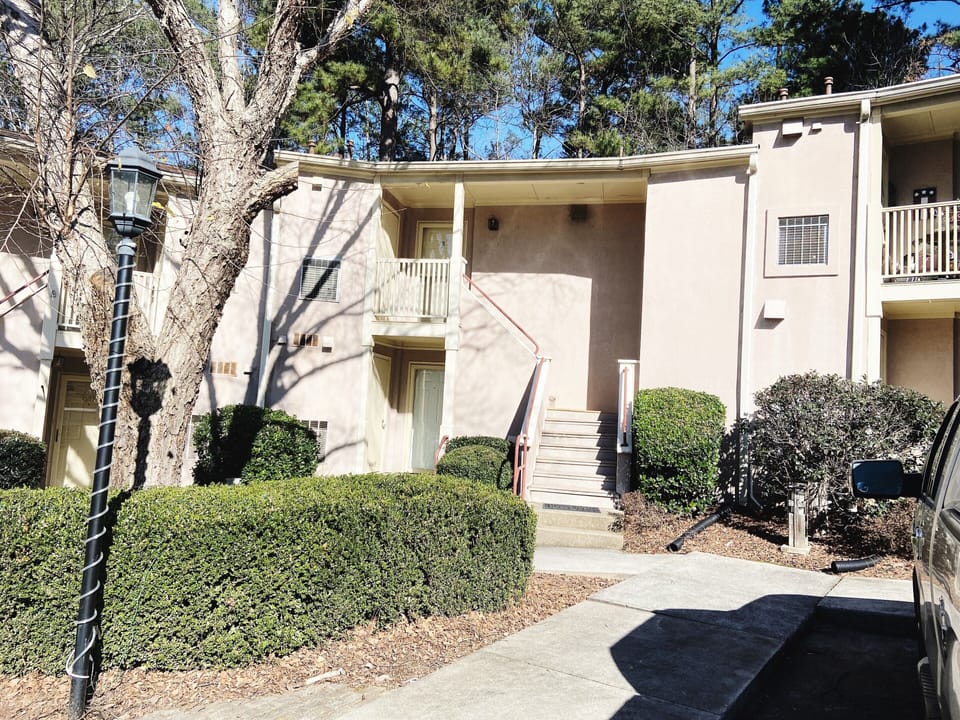 Condo located on the second floor 