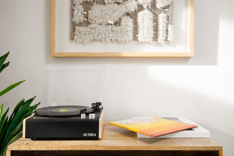 Put your records on.