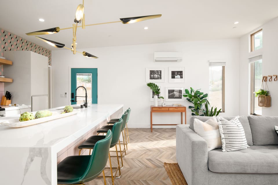Effortless interior flow.