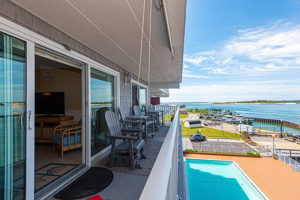 ASSATEAGUE HOUSE 302 Balcony View