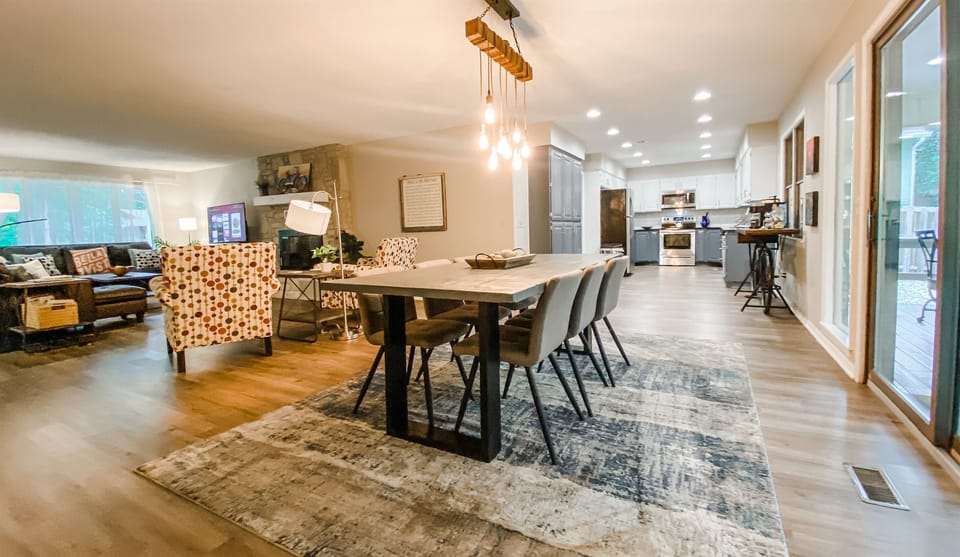 SPACIOUS: Spread out and relax with the family.