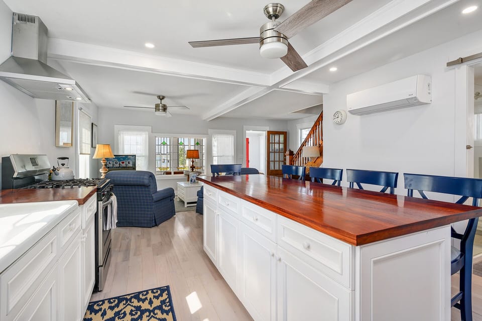 Chef's Kitchen with Island - you won't want to leave!