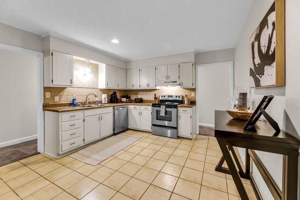 Full Kitchen With All Cooking Utensils