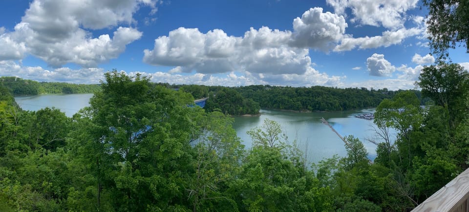 Upstairs Deck Pano View