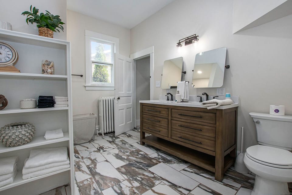 Main floor bathroom