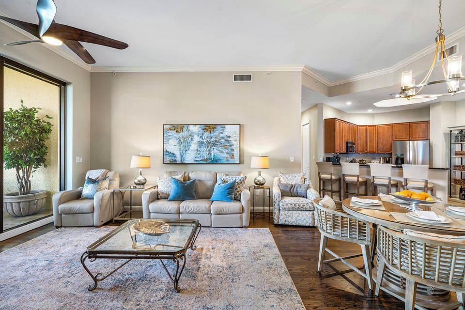 Welcome to your luxury home in the sky! Panoramic views, 3B/2Ba, pool & gym