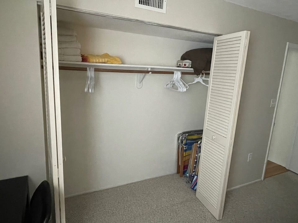 Master bedroom closet