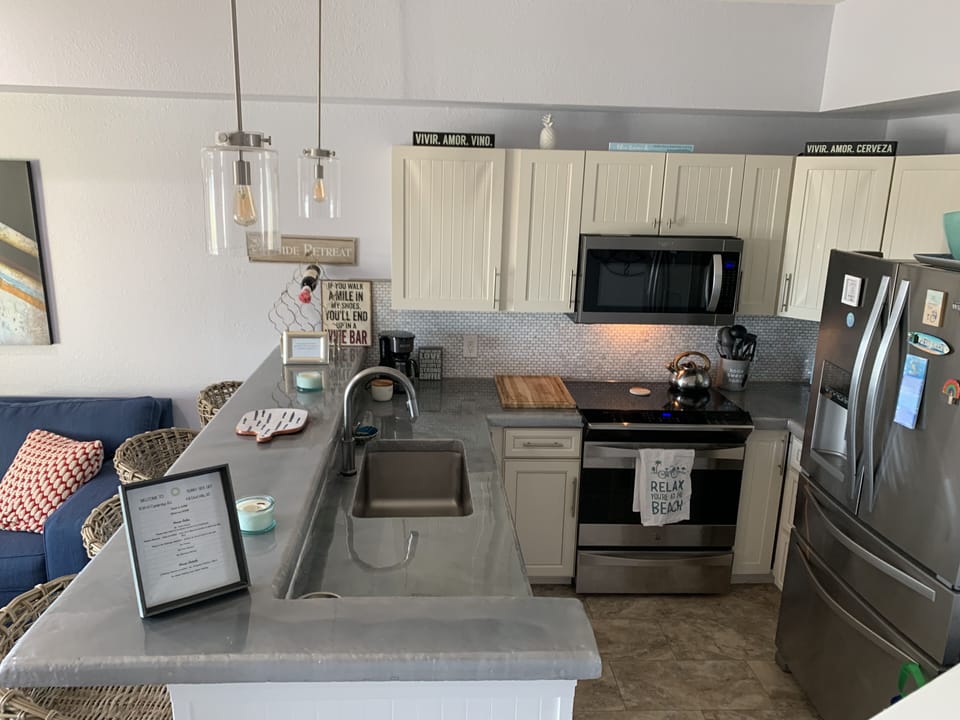 Kitchen on main level