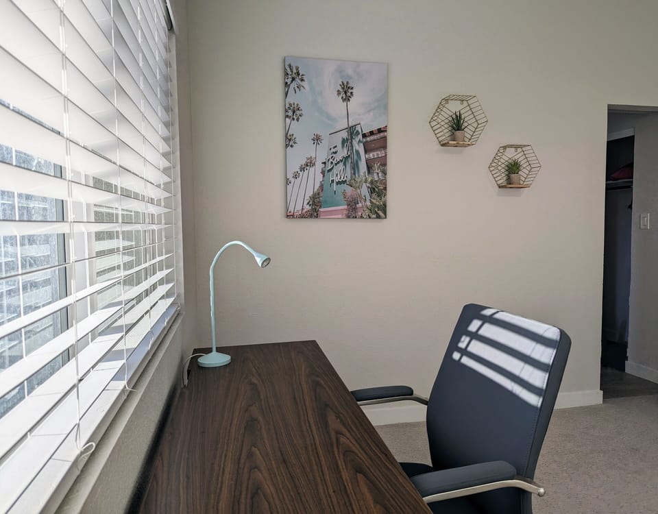 Flex Space/Bedroom 2 - Office Space with Serta Office Chair
