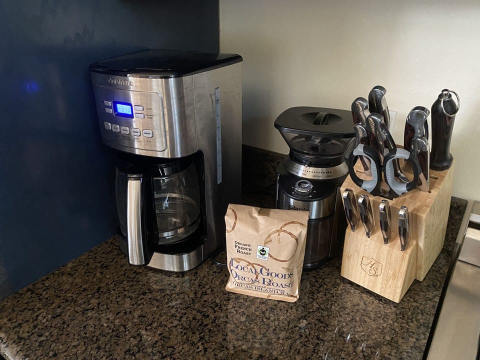 Brew up some Local Goods, locally roasted coffee.