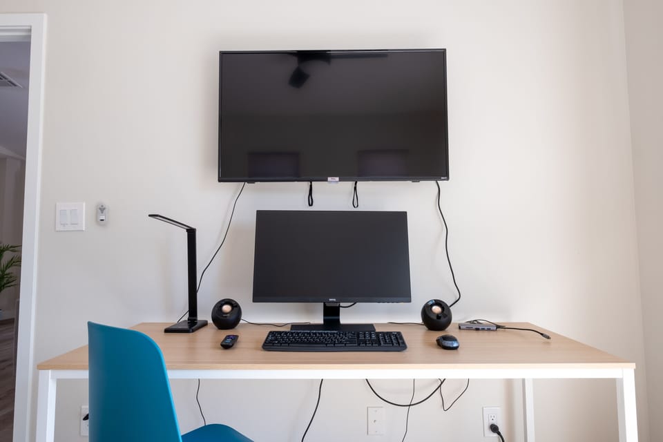 Ideal setup to work remotely!
