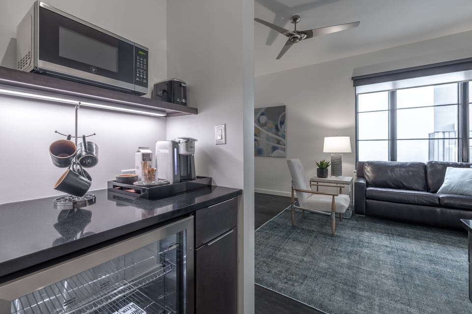 Kitchenette for your convenience.