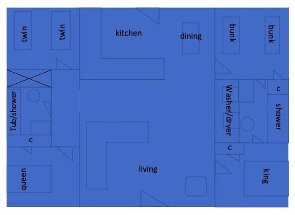 Bungalow layout