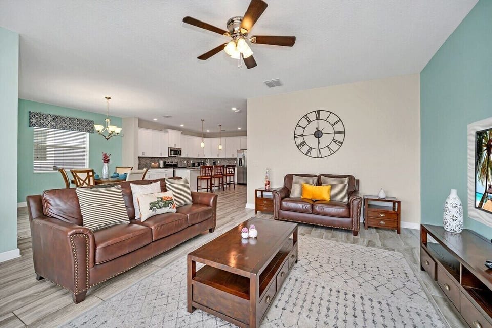 View of the living room area