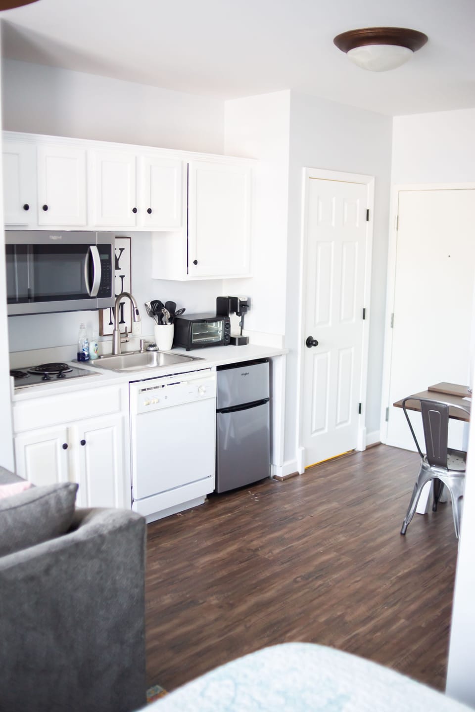 Kitchen view.