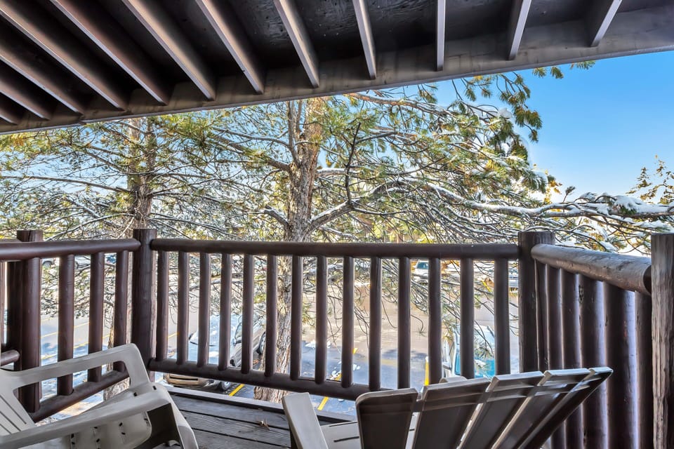 Private balcony