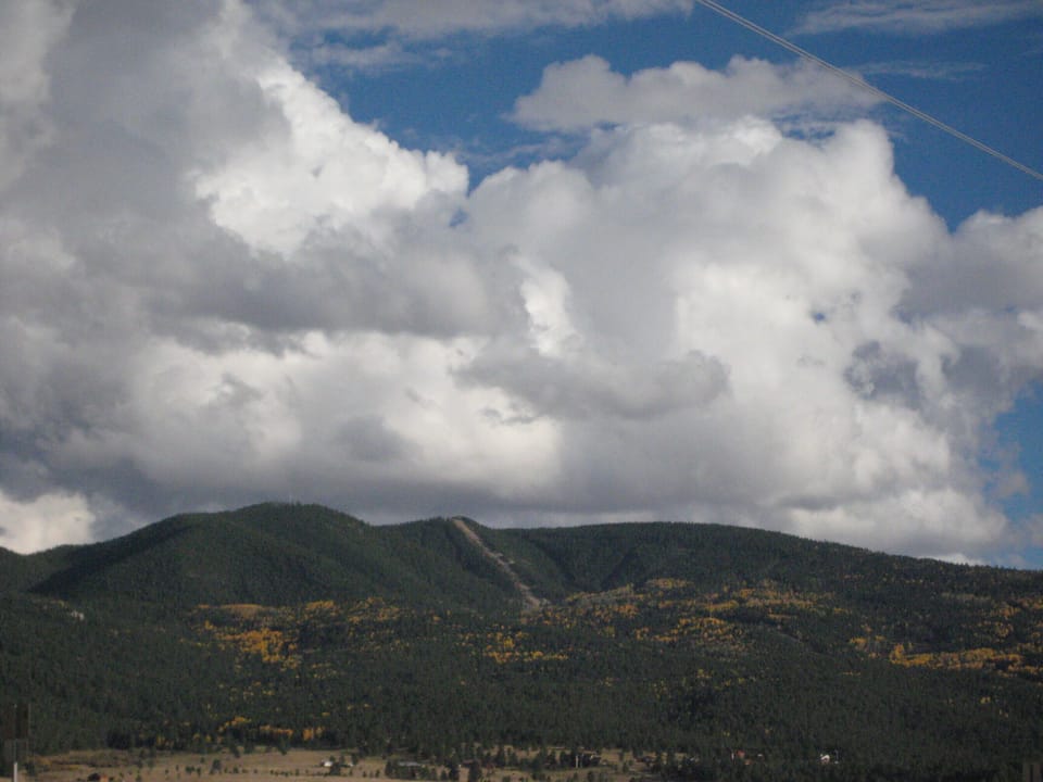 The Angel Fire Resort hill