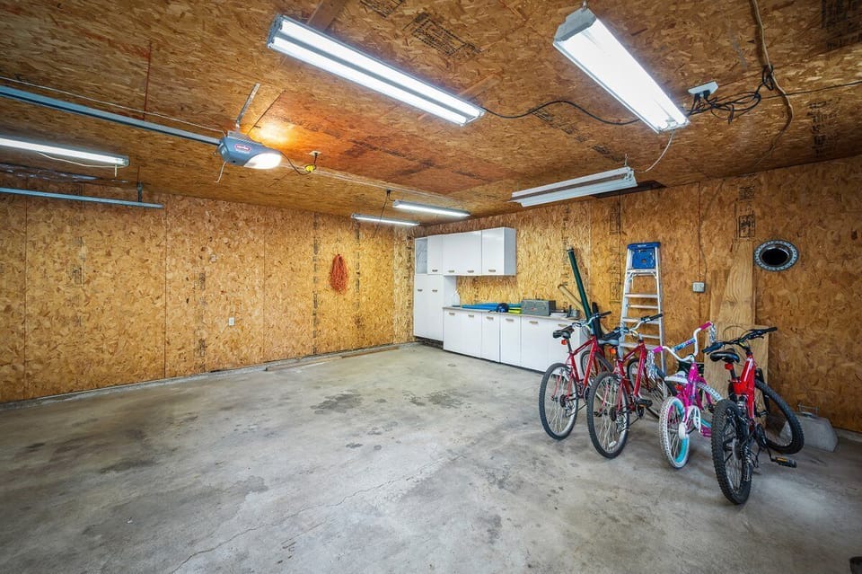 Four bikes for guests to use