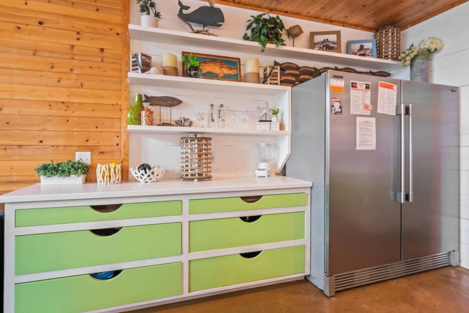 Colorful kitchen charm
