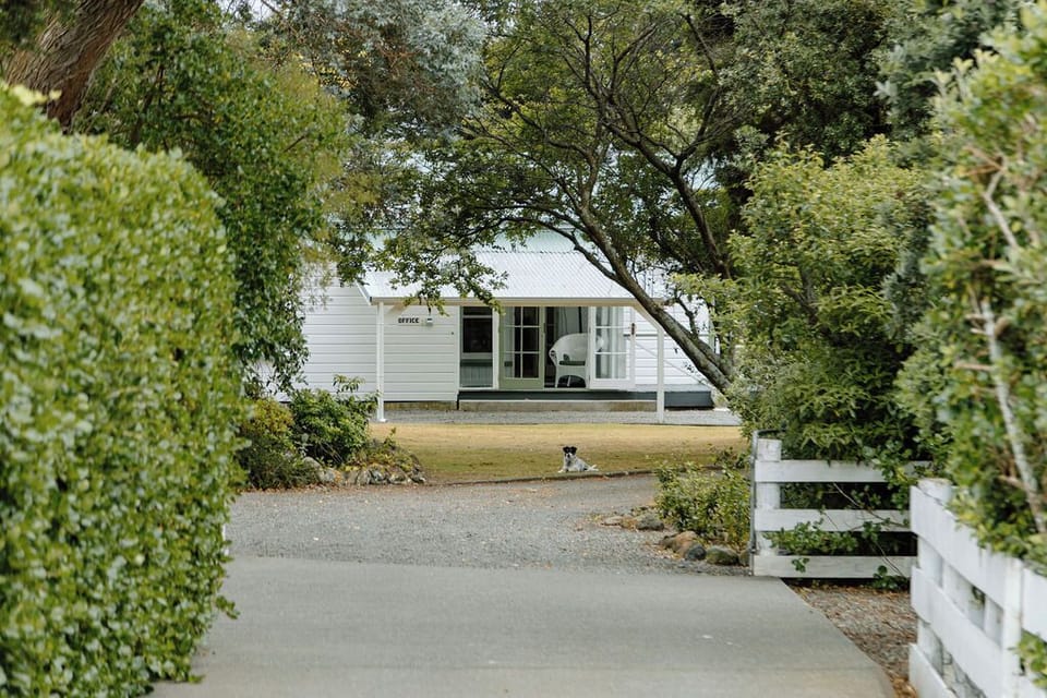 Welcome to our home at Lake Ferry, we live on site.