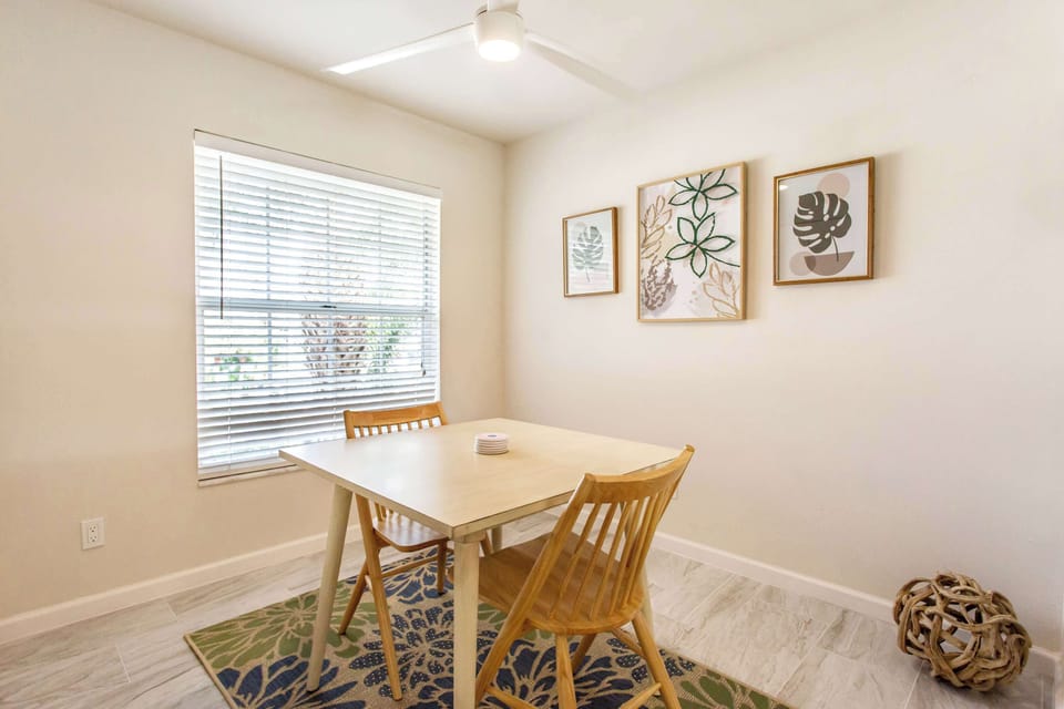 Kitchen Dining area and laundry