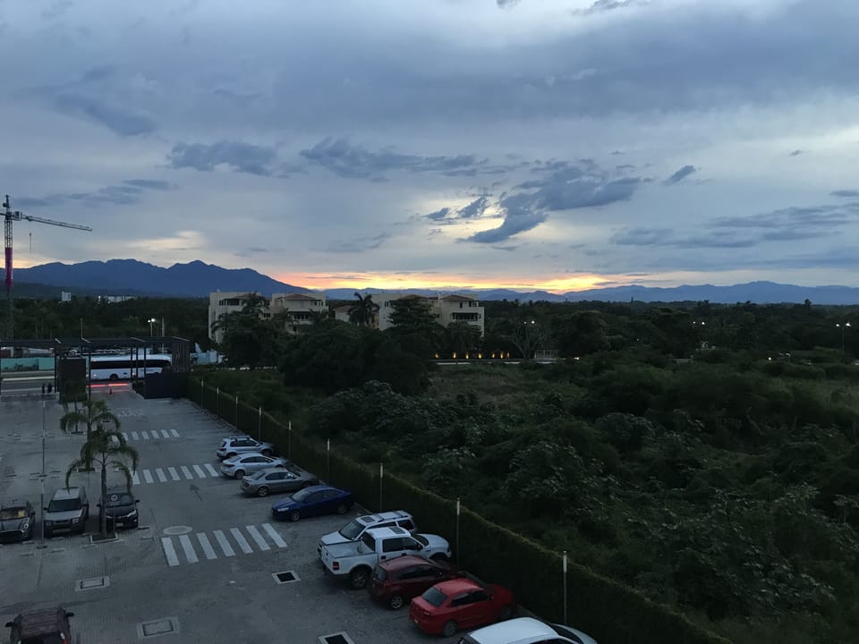 Enjoy the dawn and the beautiful mountains view directly from your window 