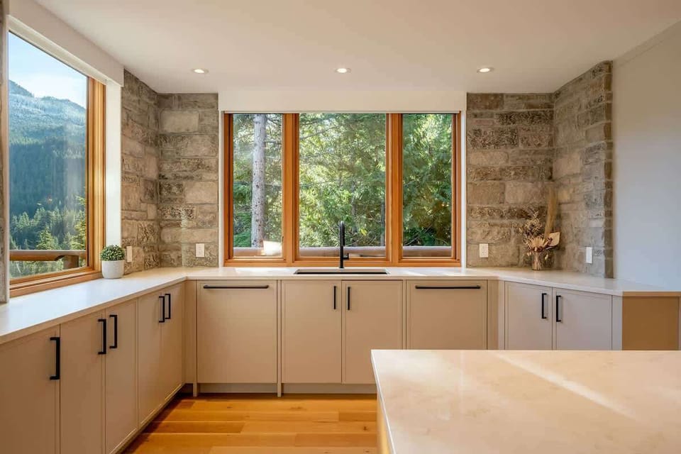 Custom cabinetry for added storage and style