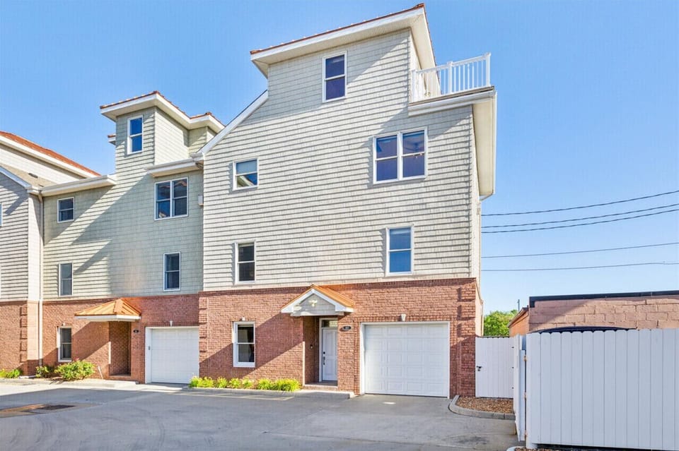 Once you park, you will enter through this private entrance right next to your garage.