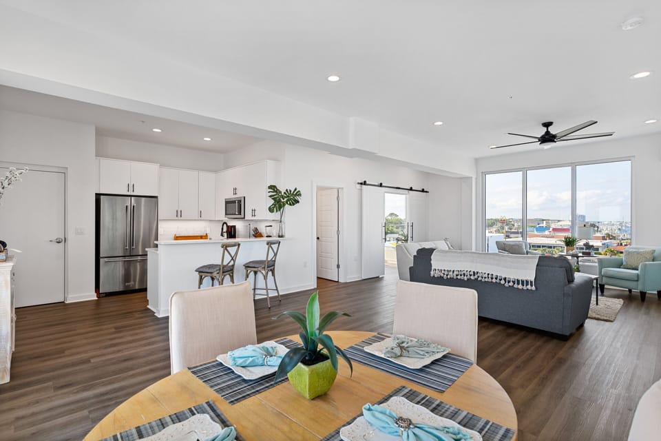 Dining and Living Areas