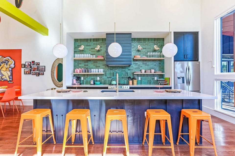 The kitchen.