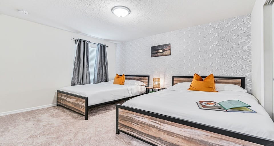 Shared comfort and intimate relaxation – a two-bedroom retreat.