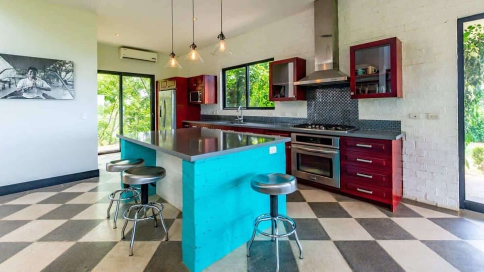 Spacious fully equipped kitchen