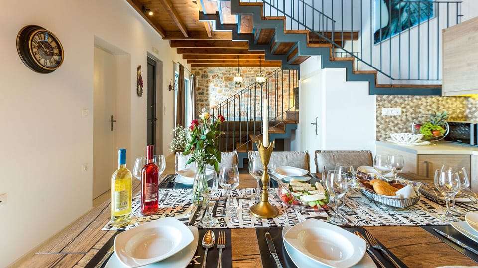 Indoor dining area