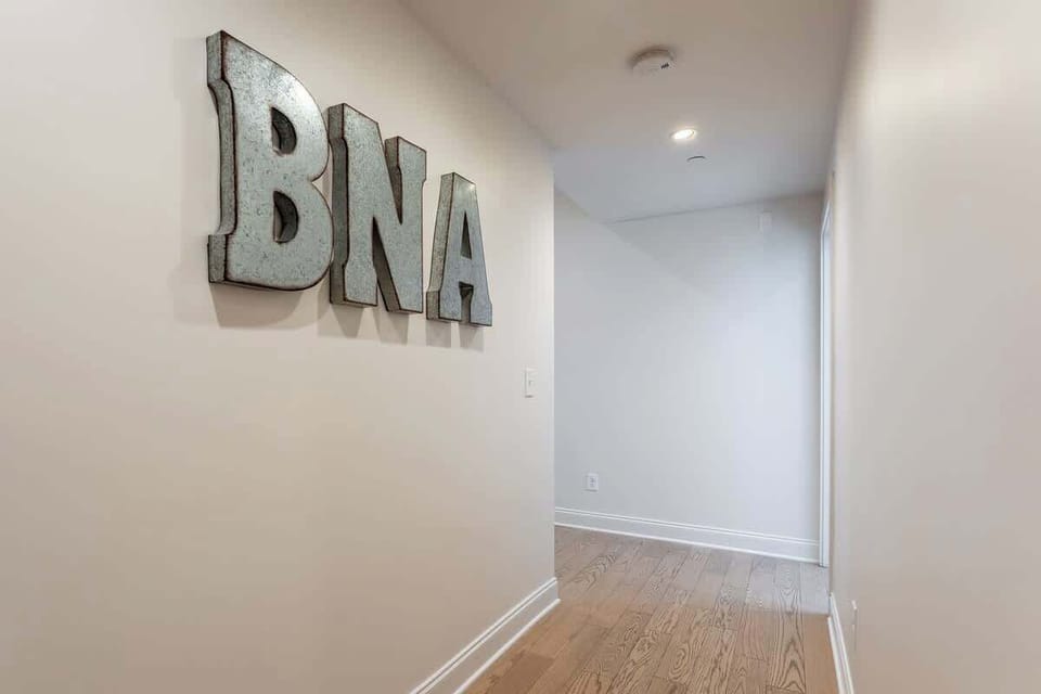 Welcome to Nashville! Stylish charm with a unique BNA flair awaits your adventure.