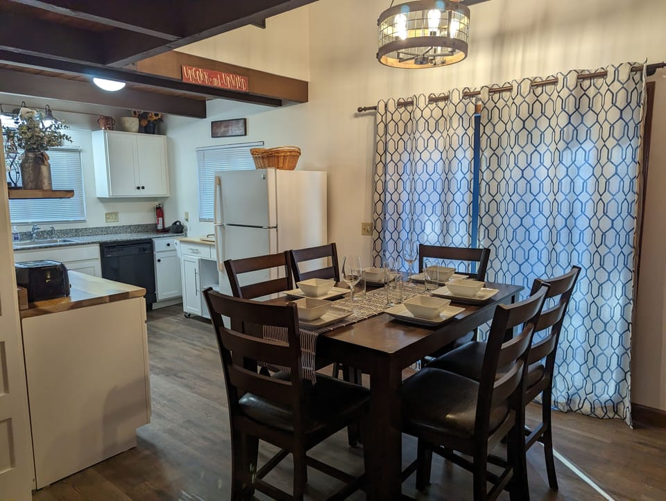 View of dining area
